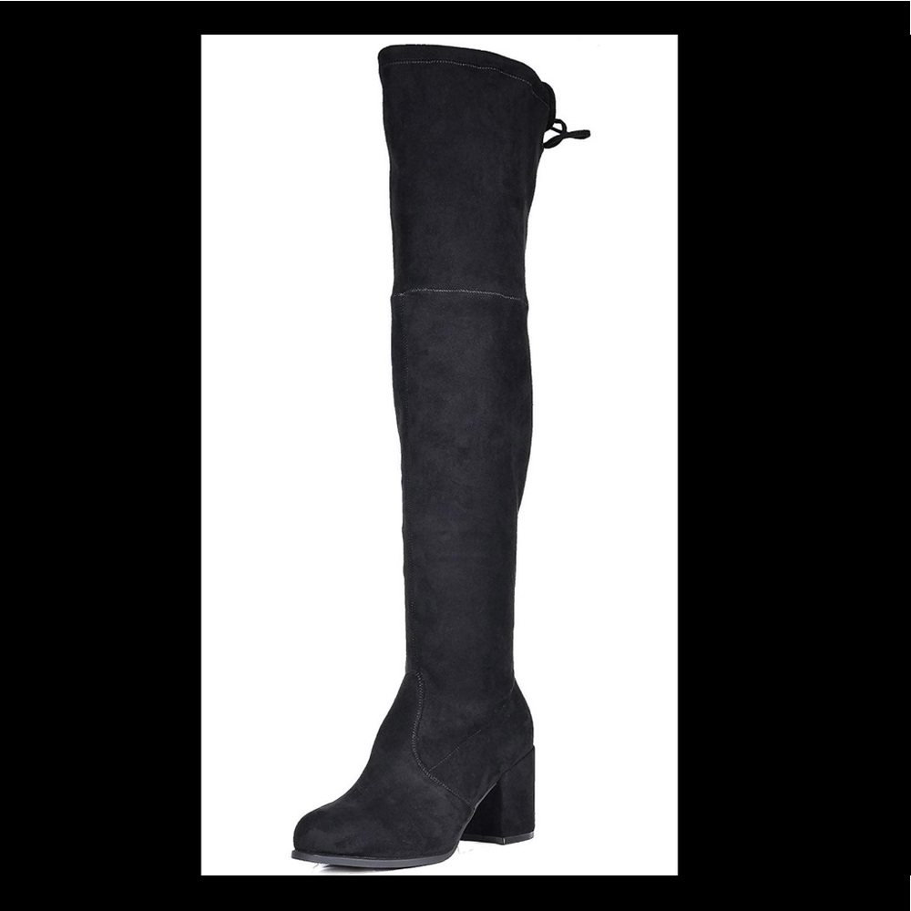 Toetoes Over The Knee Black Boots OTK size 11